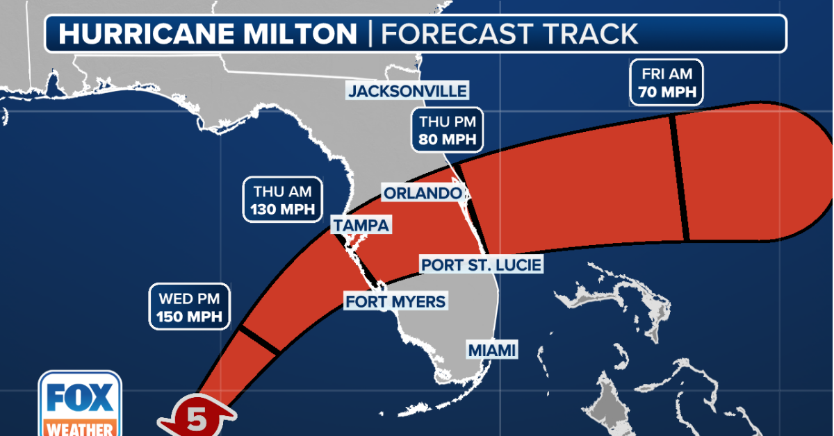 West-central Florida faces greatest hurricane threat in more than 100 ...